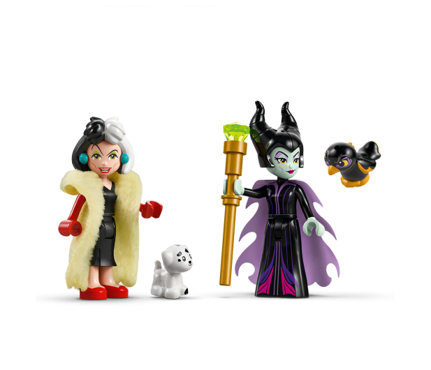 LEGO Disney Princess 43262 Suknie Diaboliny i Cruelli De Mon - 1308199 - zdjęcie 7